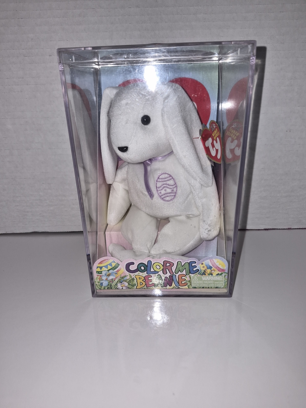 TY Beanie Baby Plush Color Me Beanie Bunny